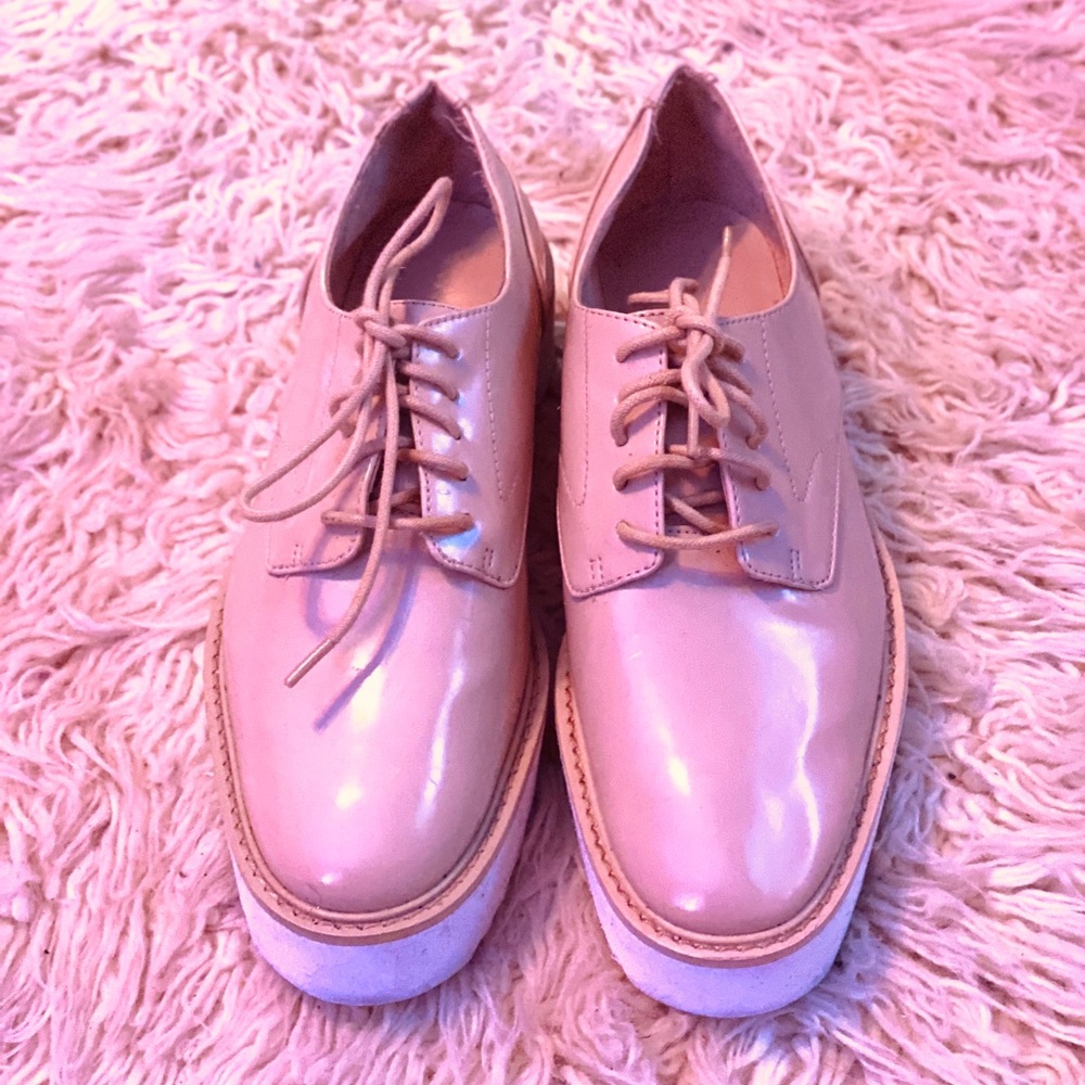 Zara Platform Loafers